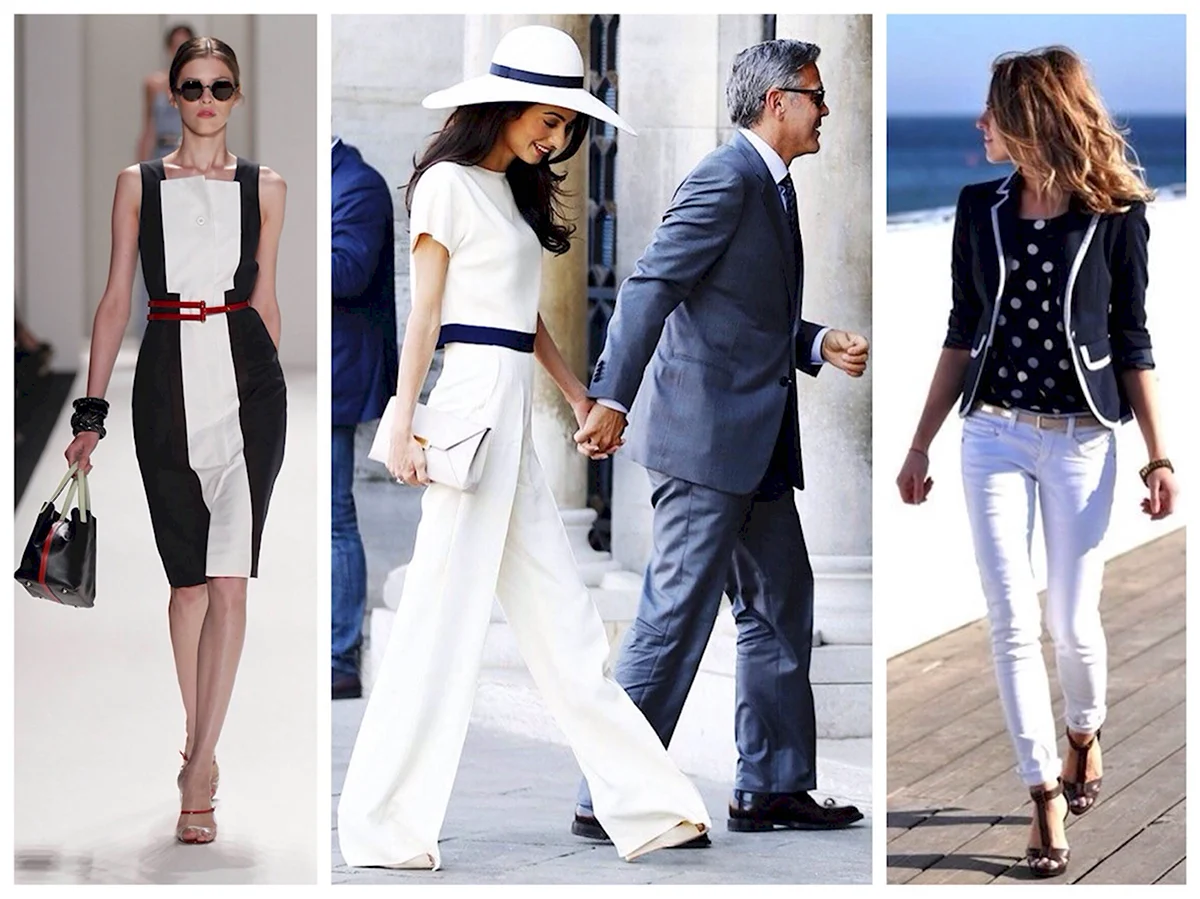 Морской стиль в одежде для женщин