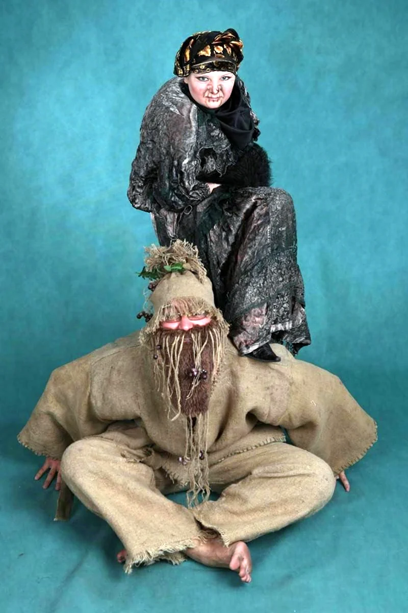 Костюм лешего и бабы яги