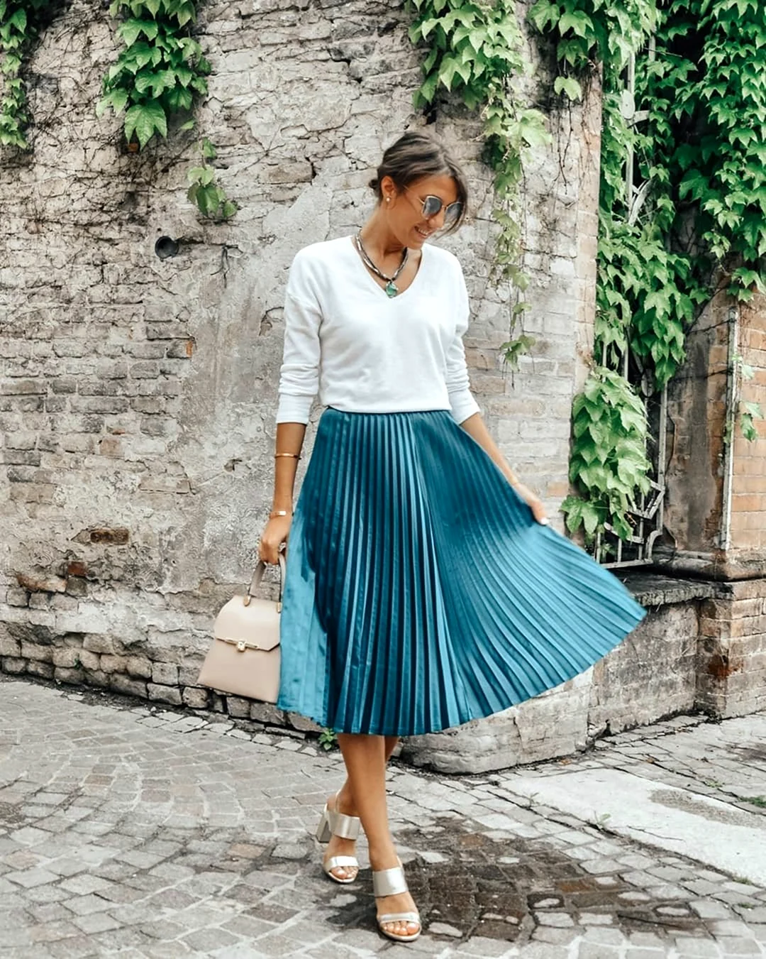 Юбка плиссе 2020 тренд