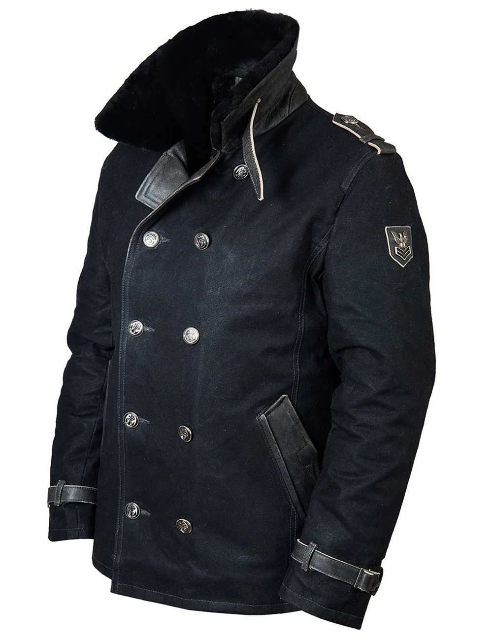 Кожаный бушлат Airborne Apparel