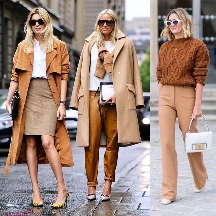 Верблюжий цвет в одежде