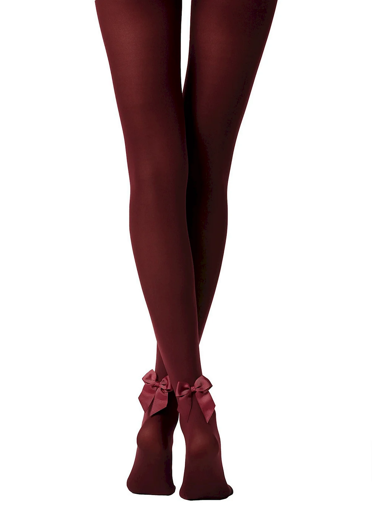 Бордовые колготки кальцедония