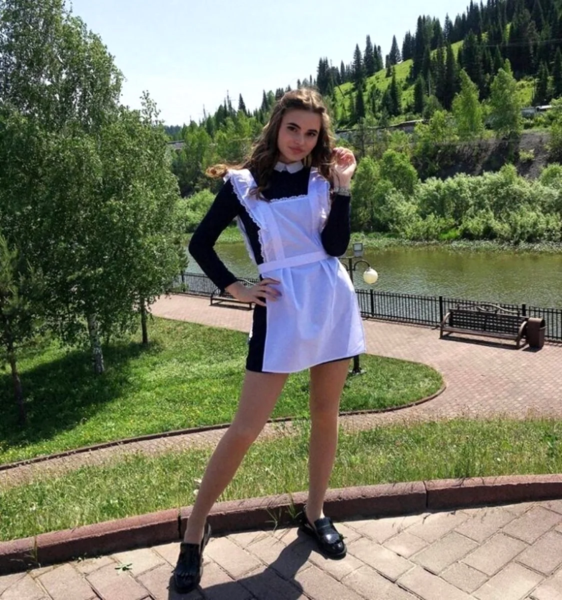 Очень красивые выпускницы