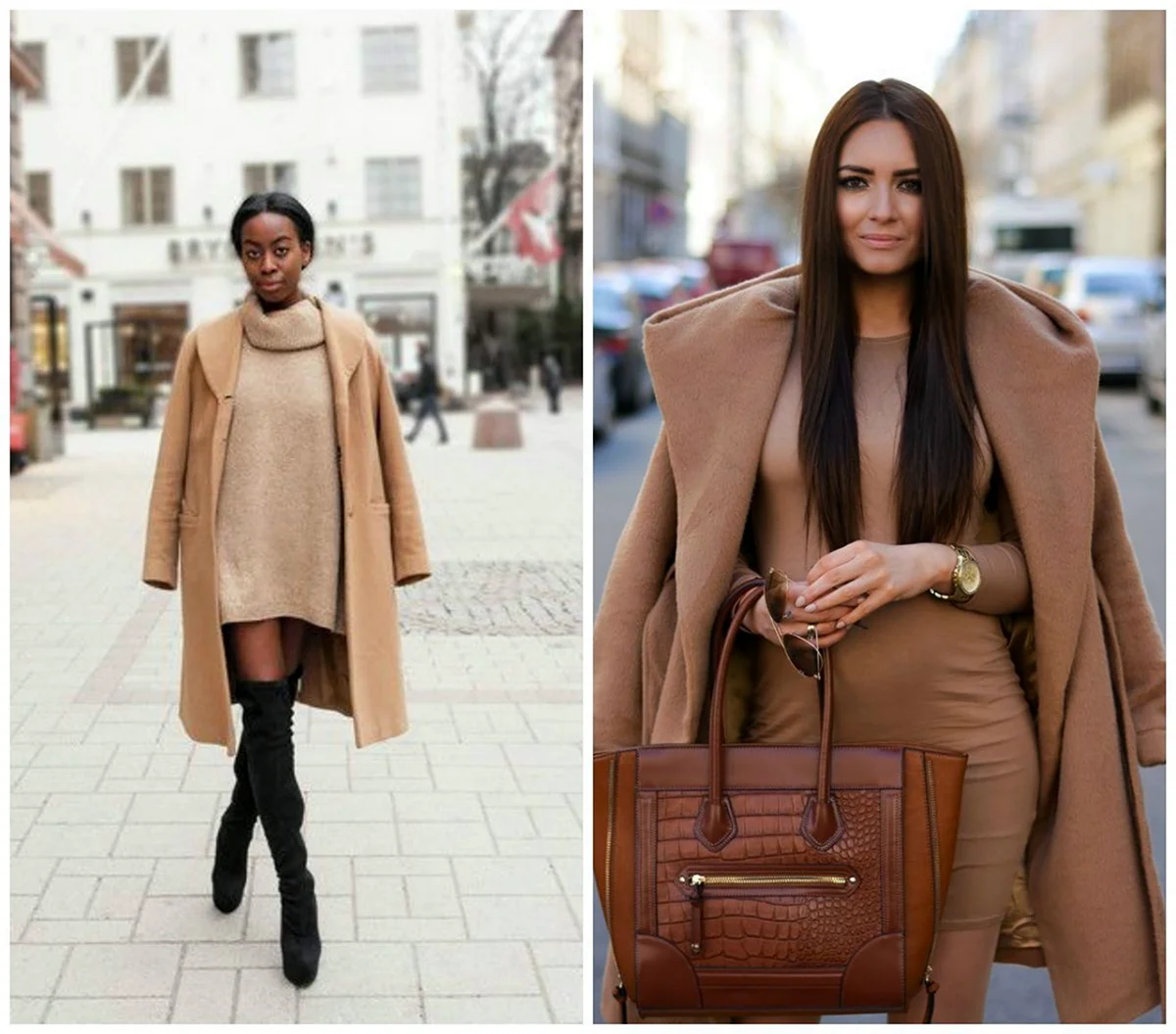 Пальто кэмэл Мика Джианелли