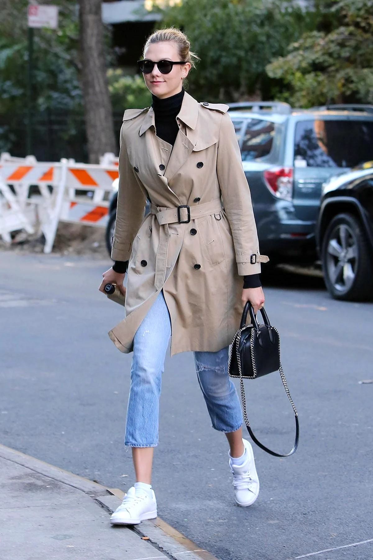 Тренч Burberry женский на звездах