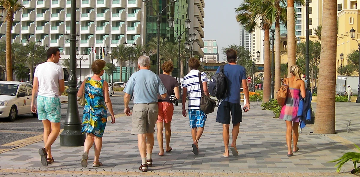 В чем ходят туристы в Дубае