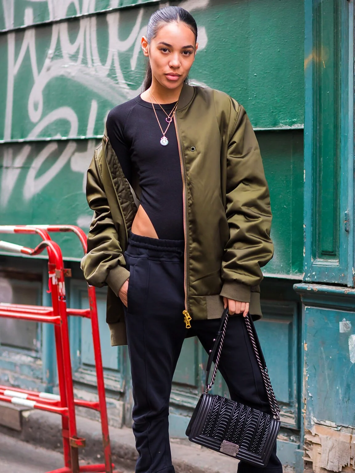 Бомбер оверсайз Street Style