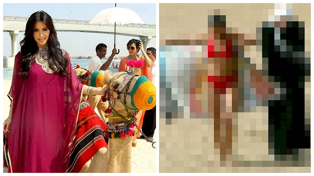 Женщины раздевшие в ОАЭ