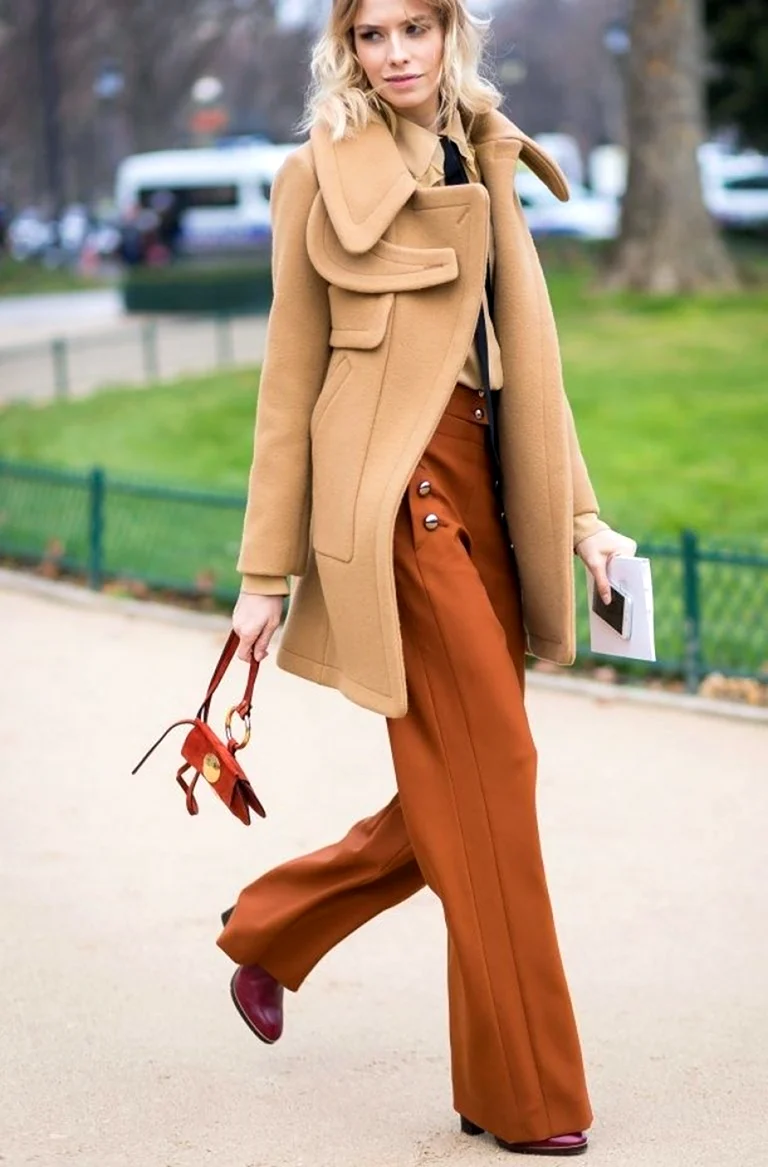 Елена Перминова стиль осень зима