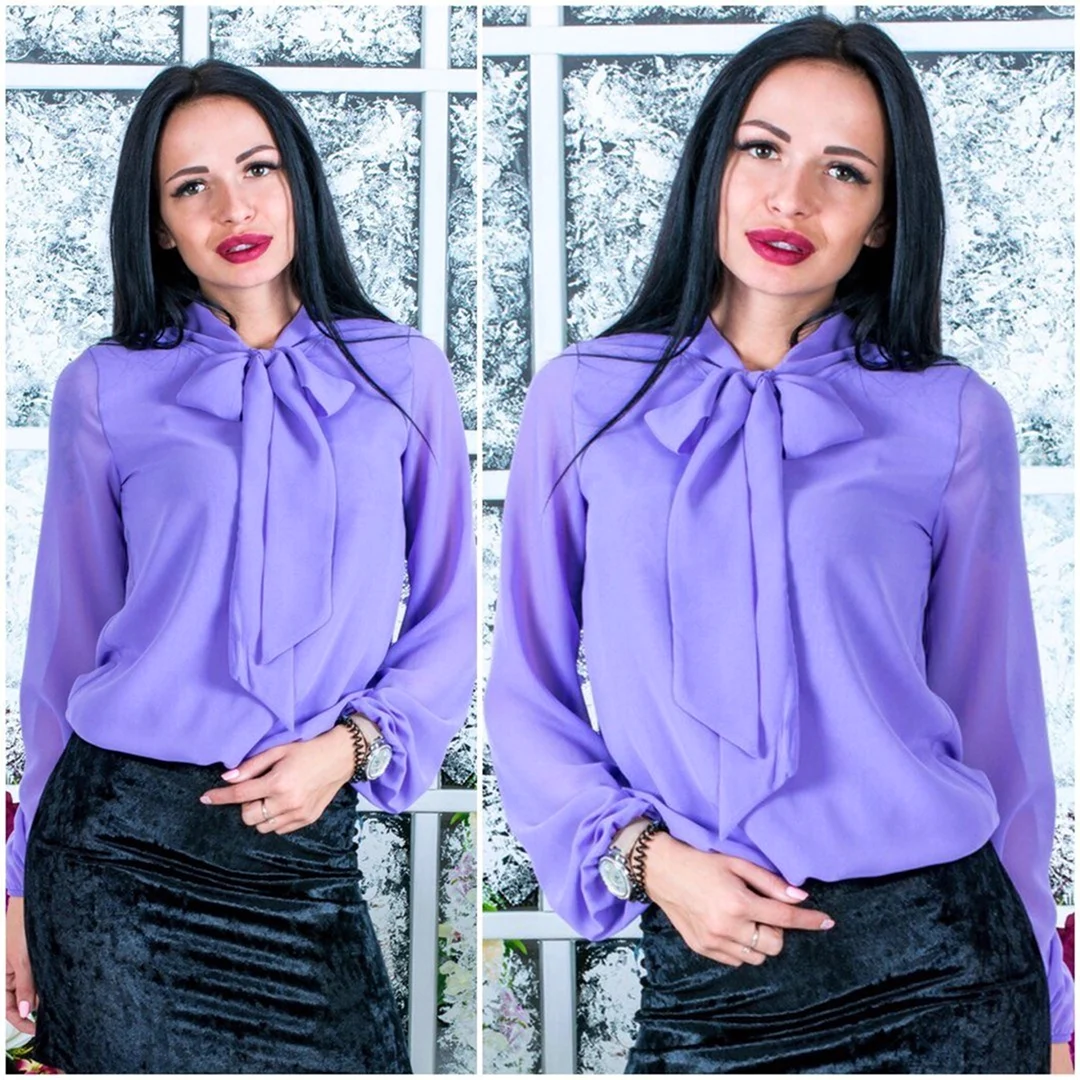 Шифоновая блузка