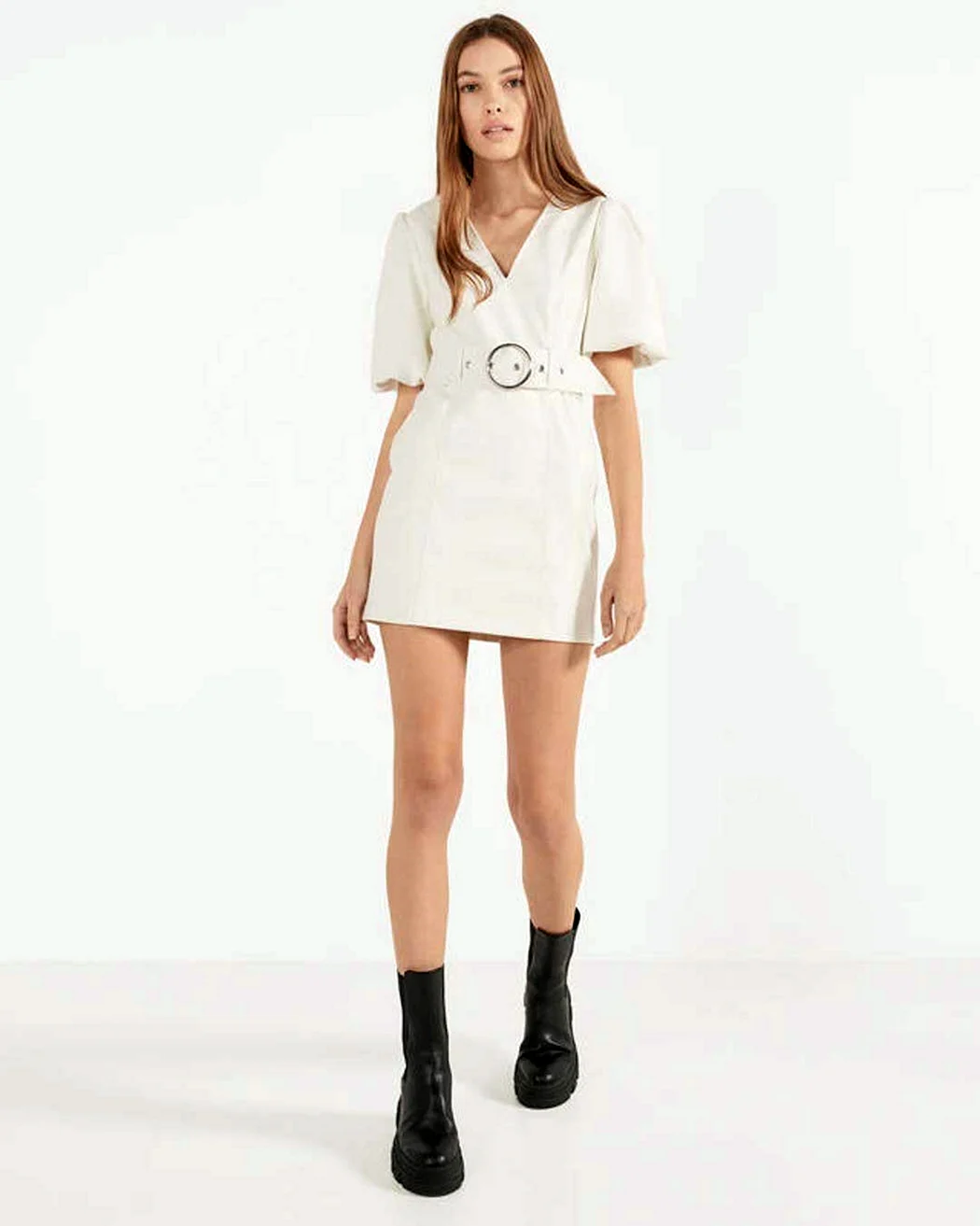 Кожаное платье бершка