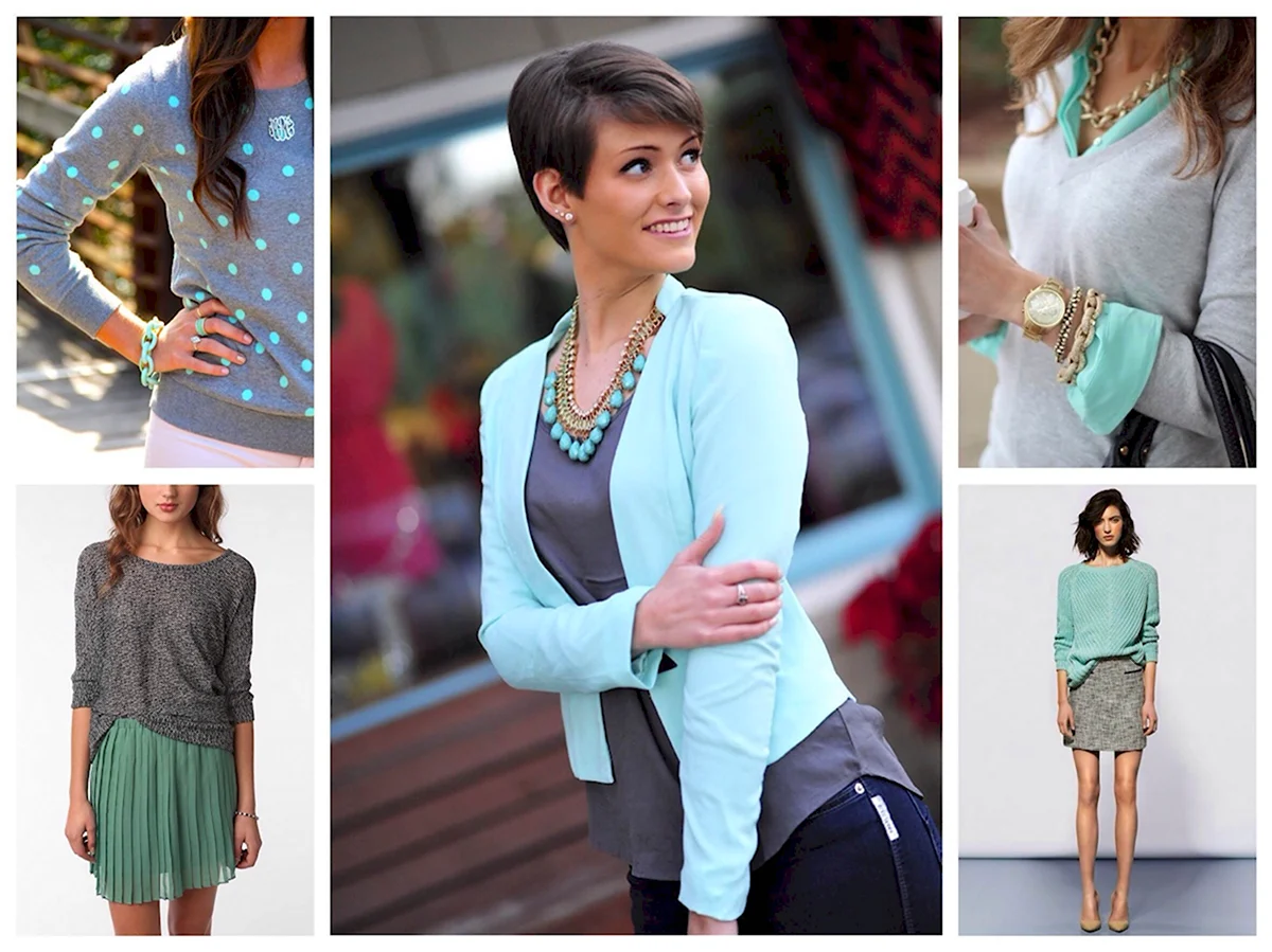 Сочетание цветов в одежде