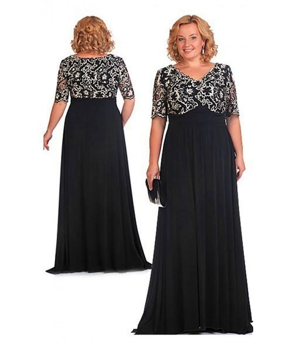 Вечерние платья для полных женщин