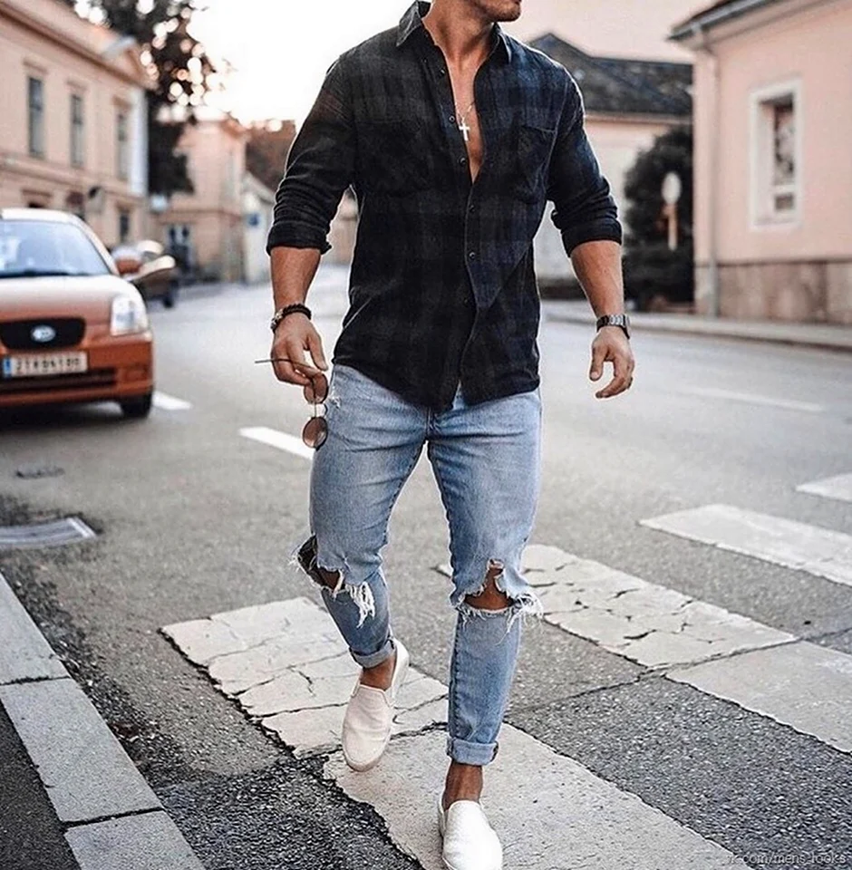 Колхозный мужской стиль