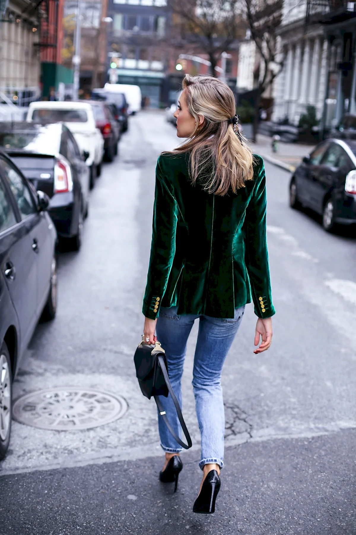 Бархатный пиджак стрит стайл