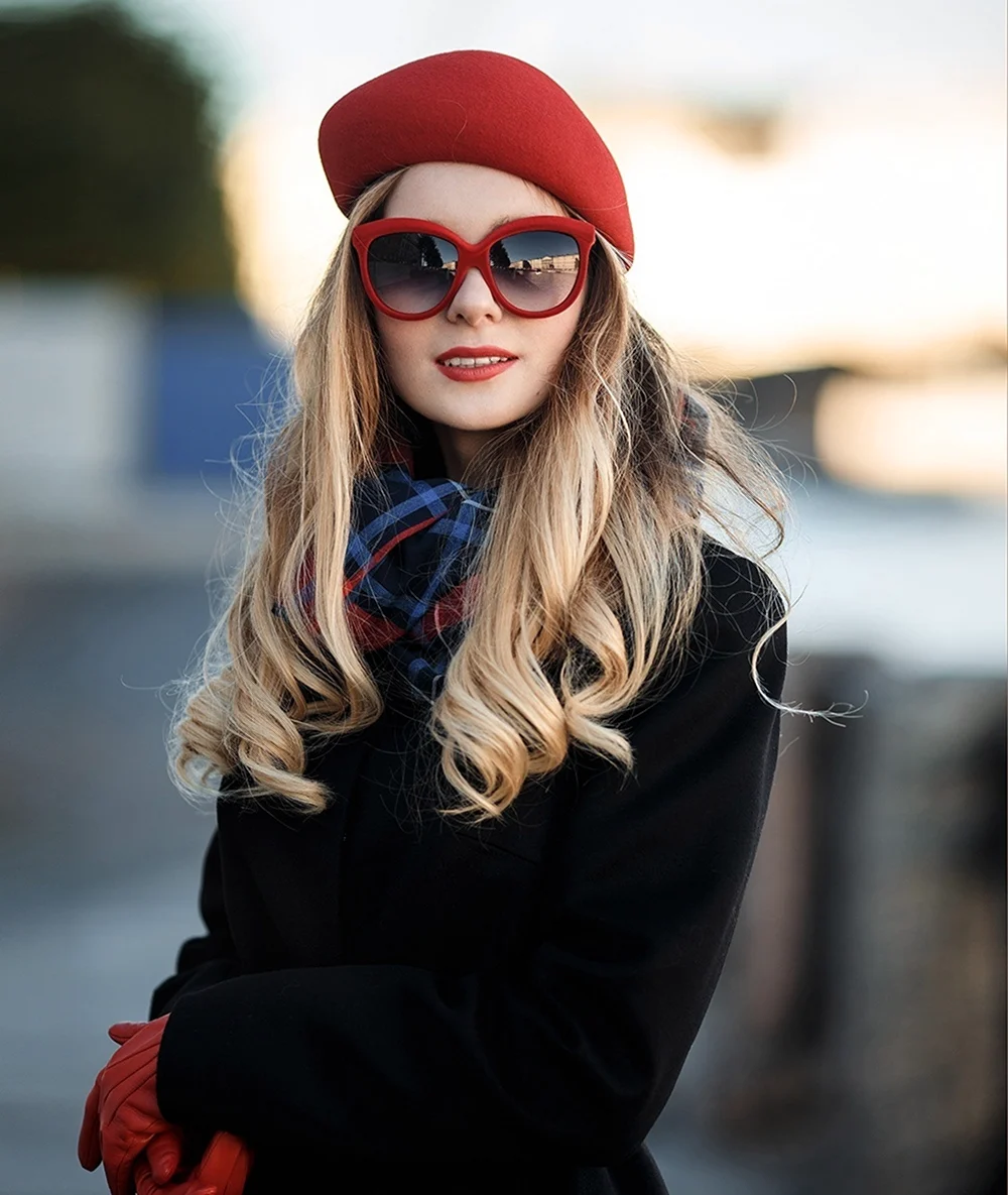Стильные обобразы с беретом