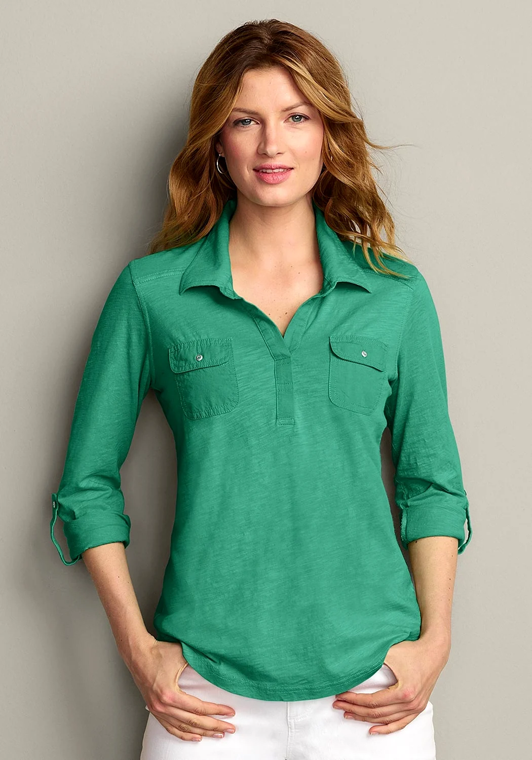 Марко поло зеленое поло женское