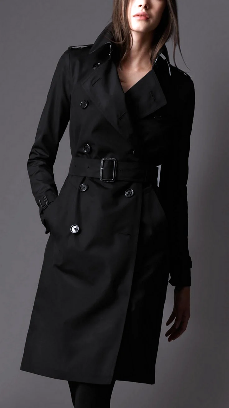 Тренч Burberry черный