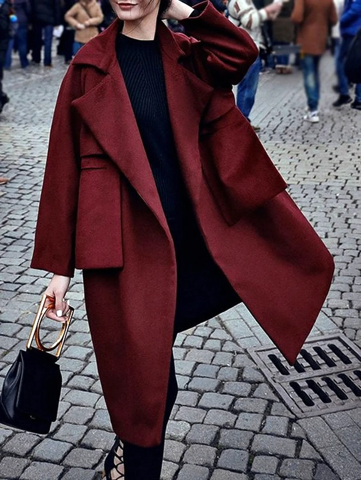 Пальто оверсайз Street Style