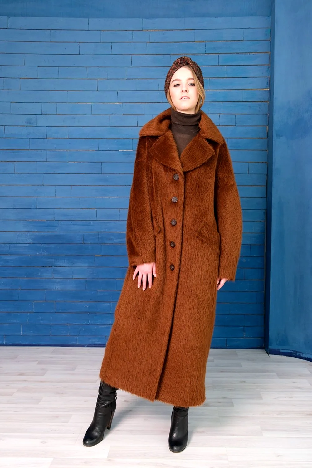 Пальто Армада альпака модель 088