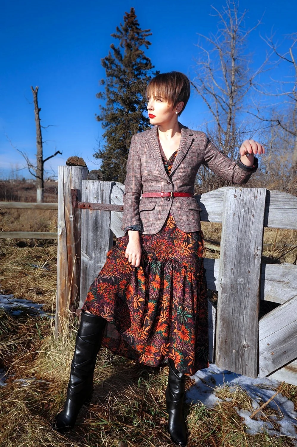 Деревенский стиль в одежде