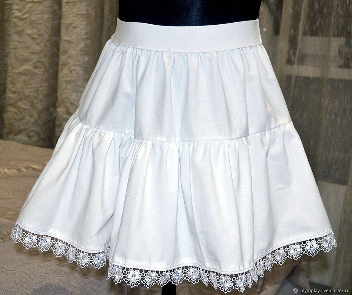 Подъюбник из хлопка