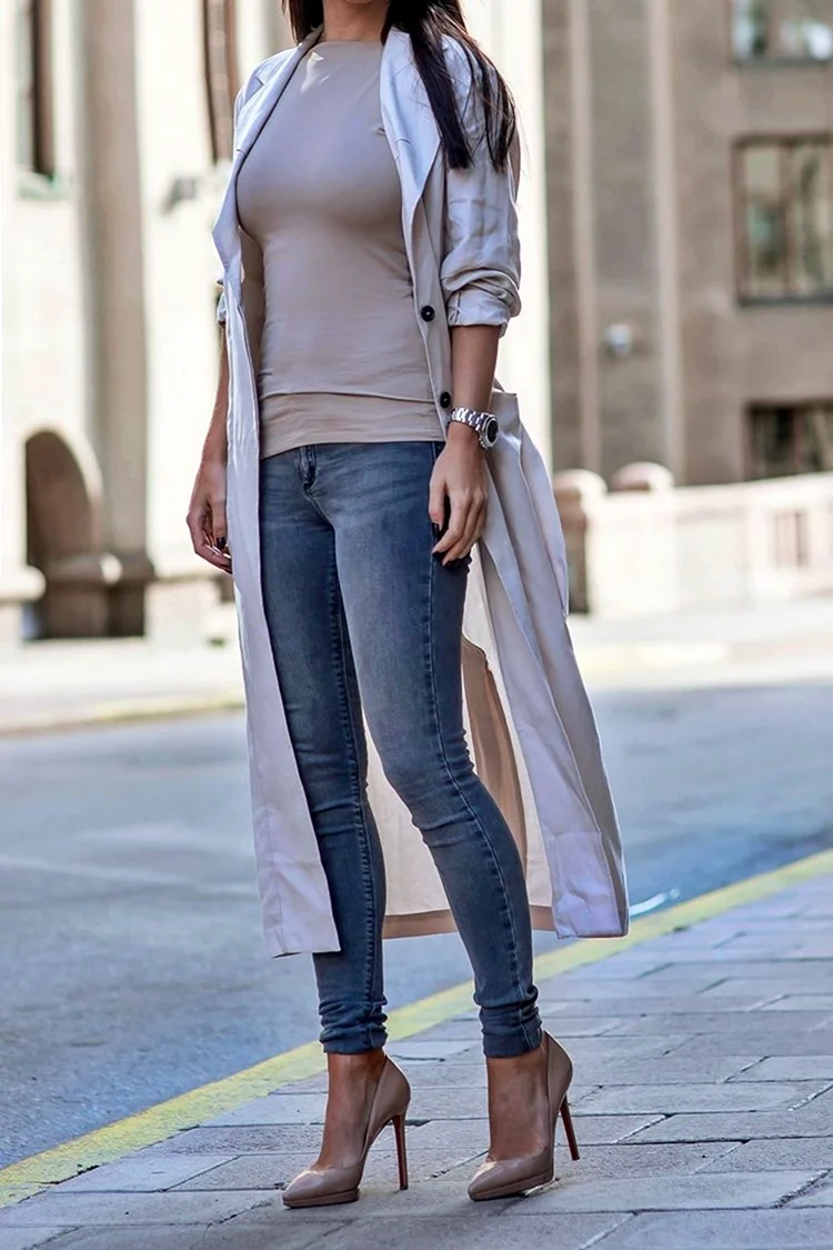 Джинсы аутфит