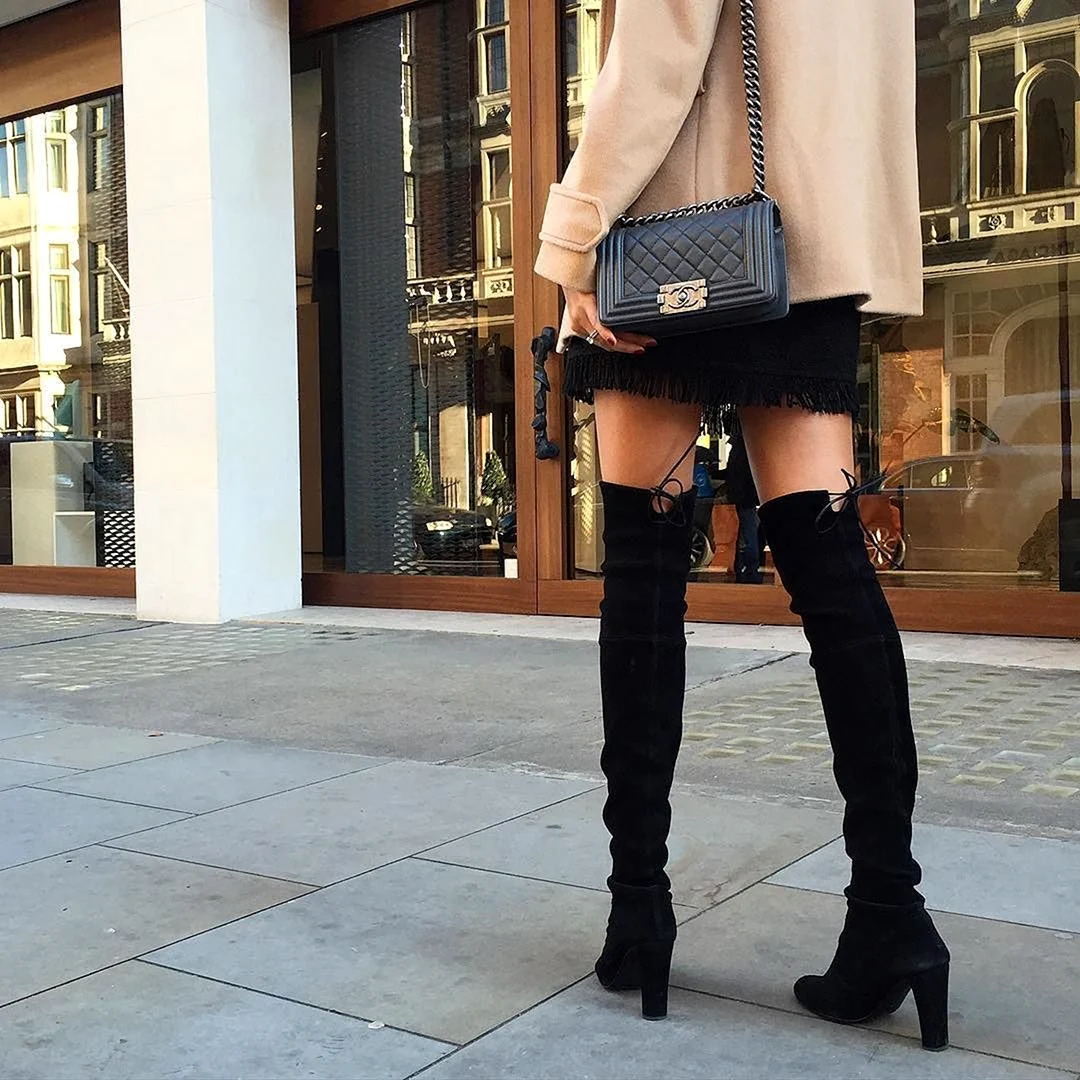 Сапоги чулки Chanel 2013