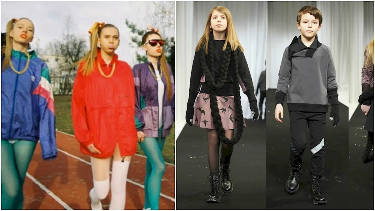 Детская мода 1990-х годов