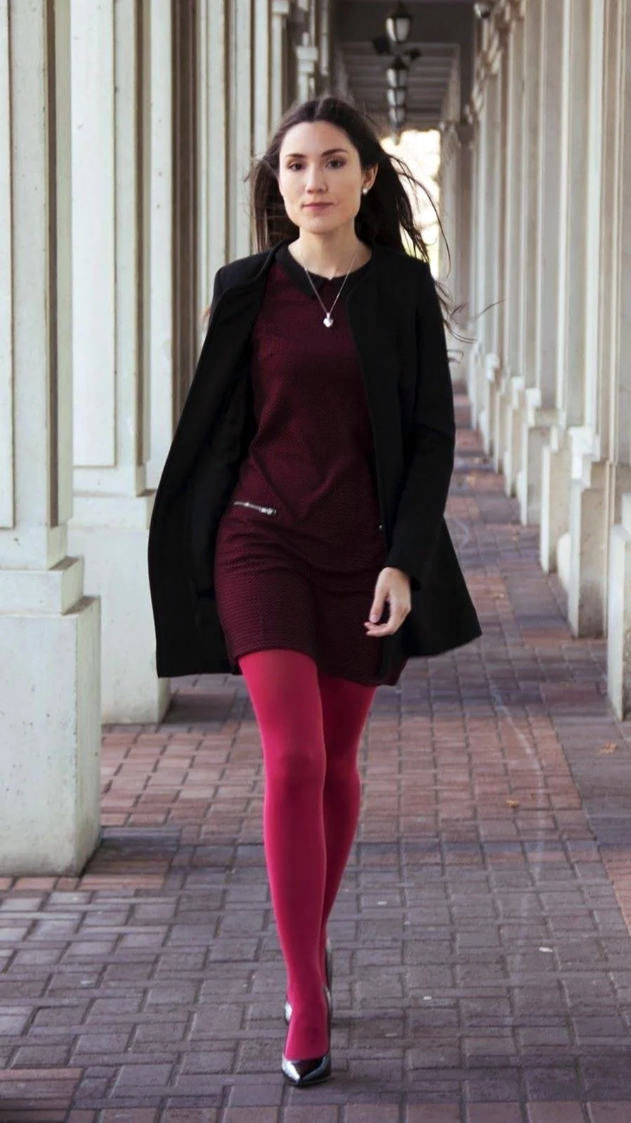 Красивые цветные колготки