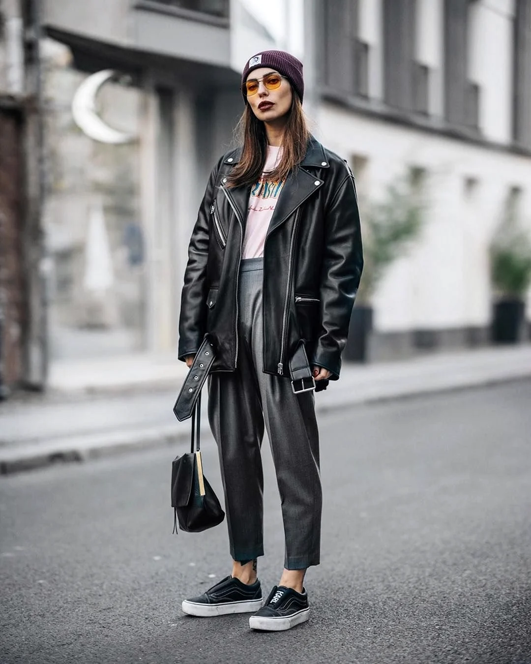 Косуха оверсайз стрит стайл