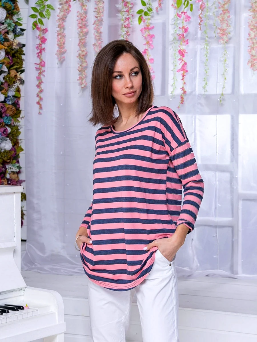 Свитшот в полоску