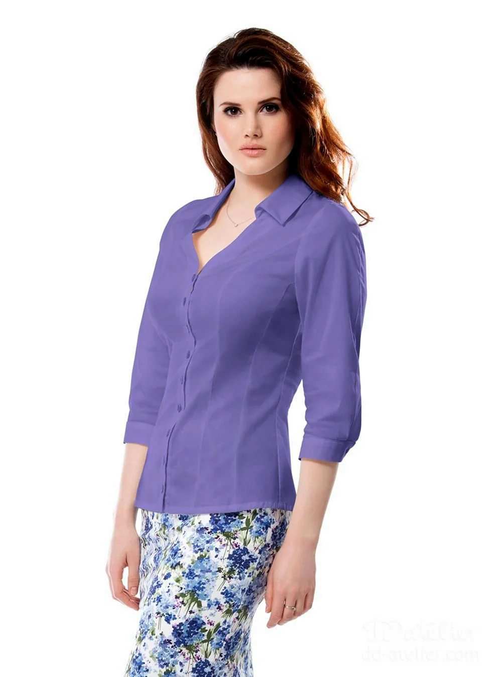 Блузка сирень