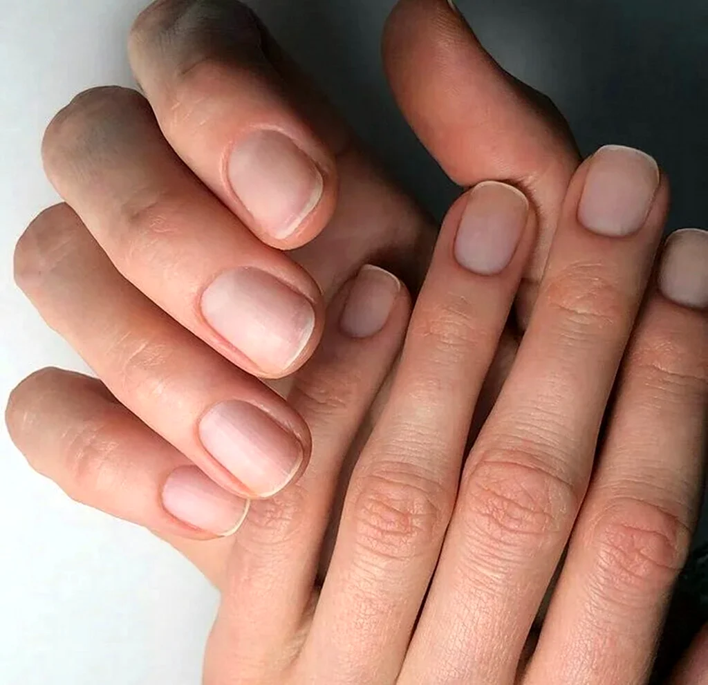 Маникюр без покрытия