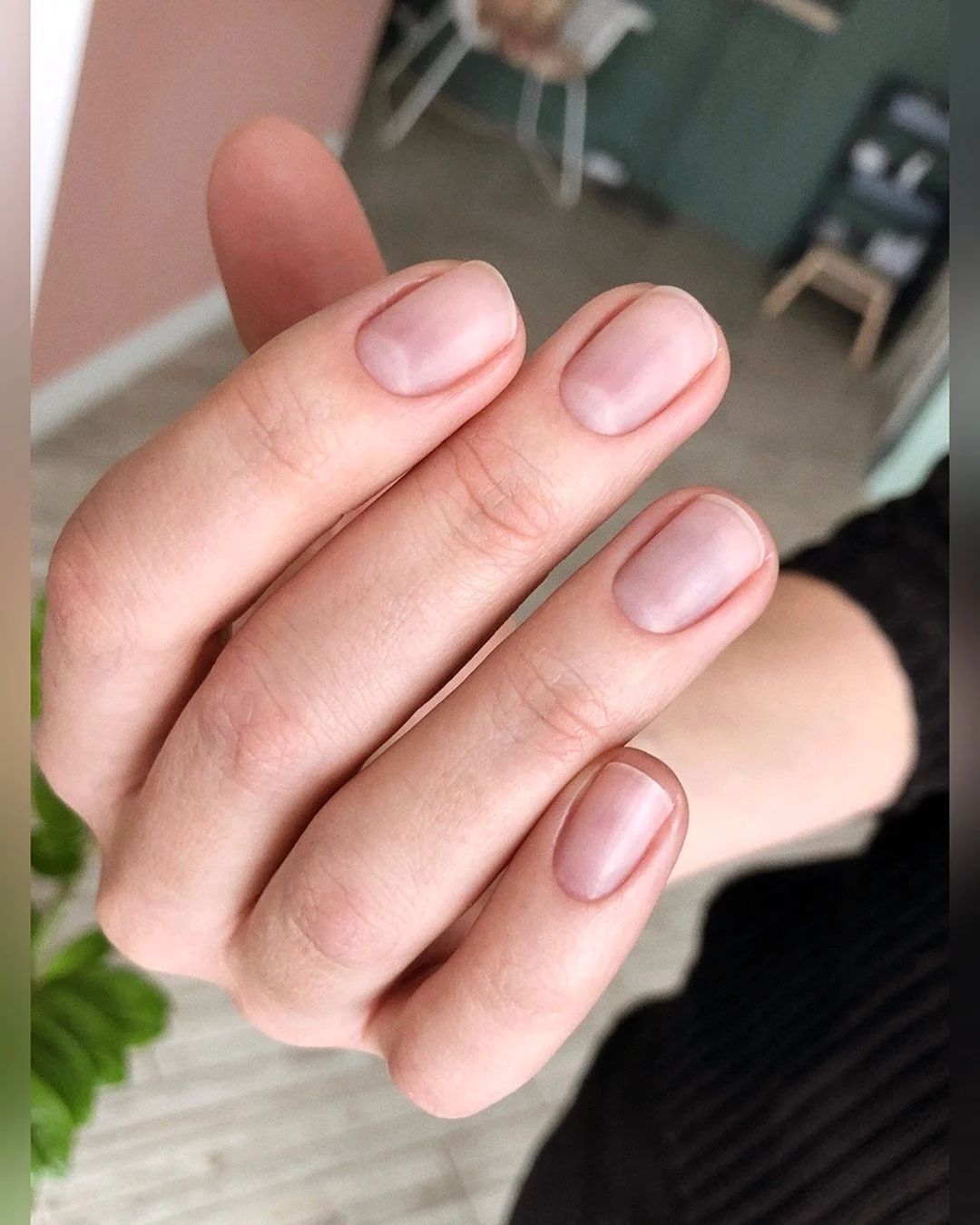 Маникюр без покрытия