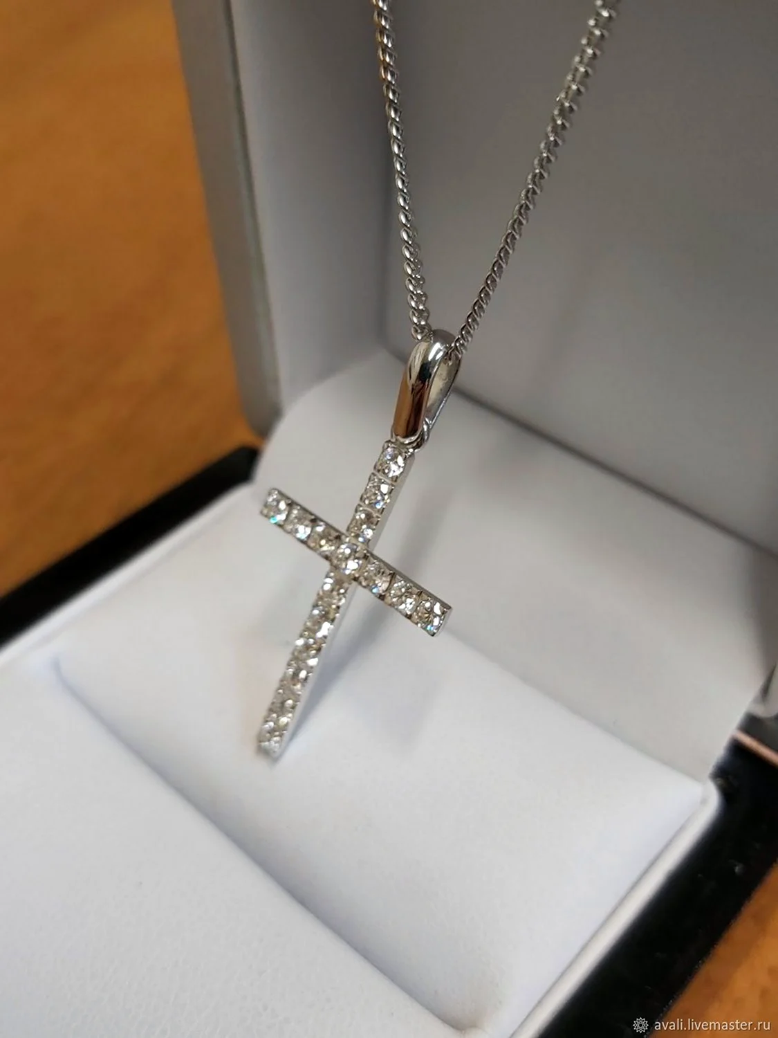 Крестик Тиффани 585