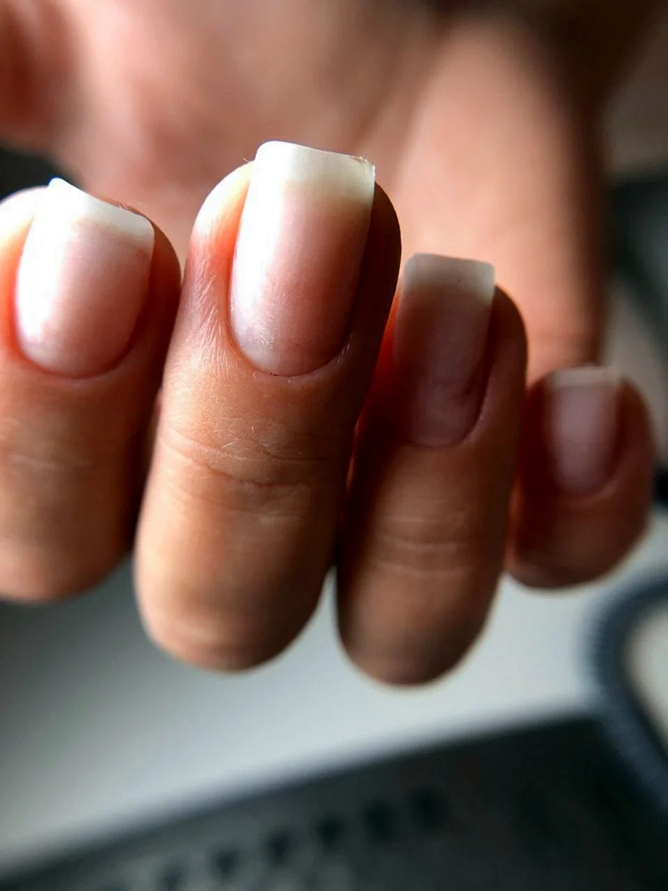 Маникюр без покрытия