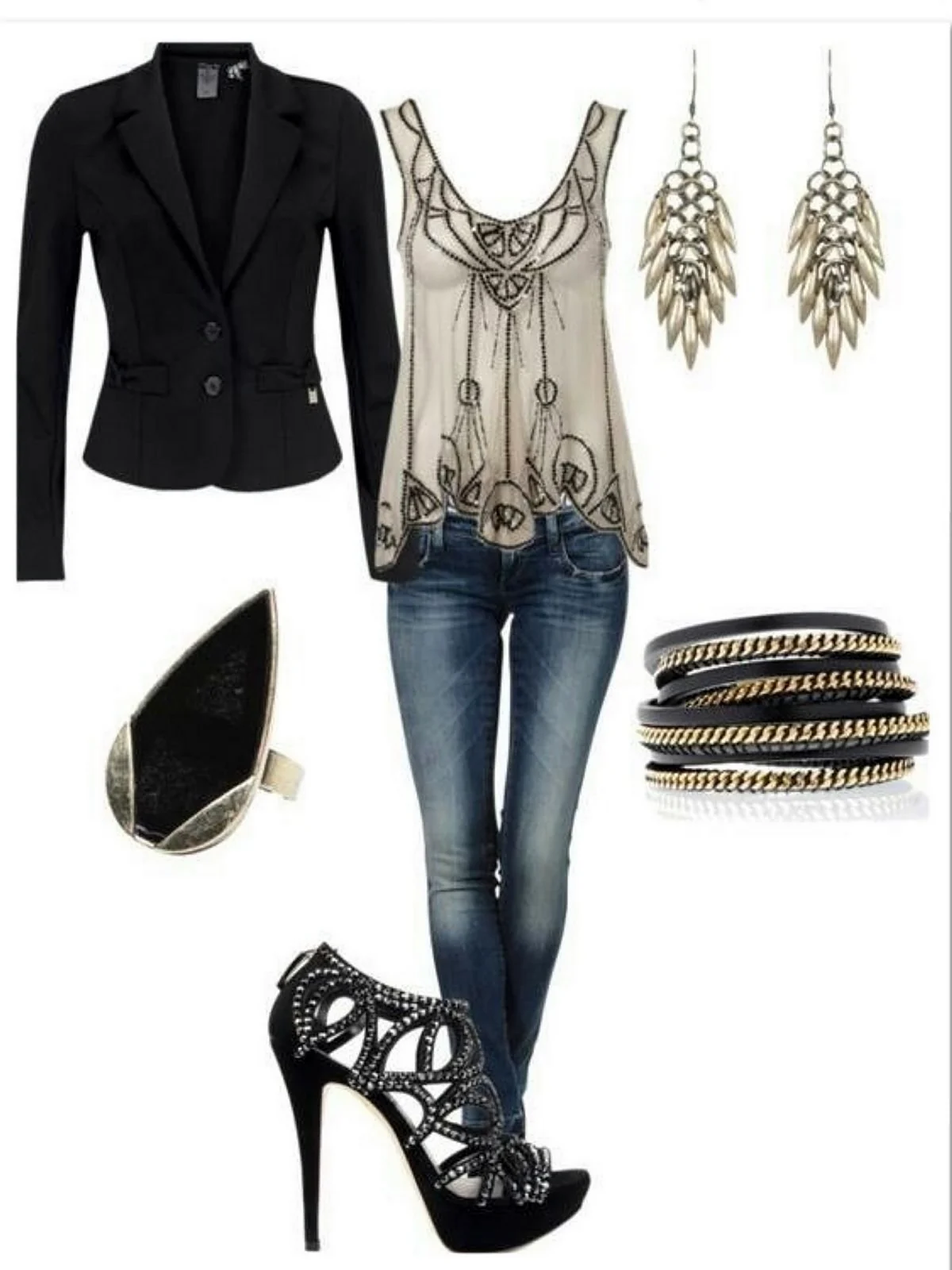 Лук на вечеринку