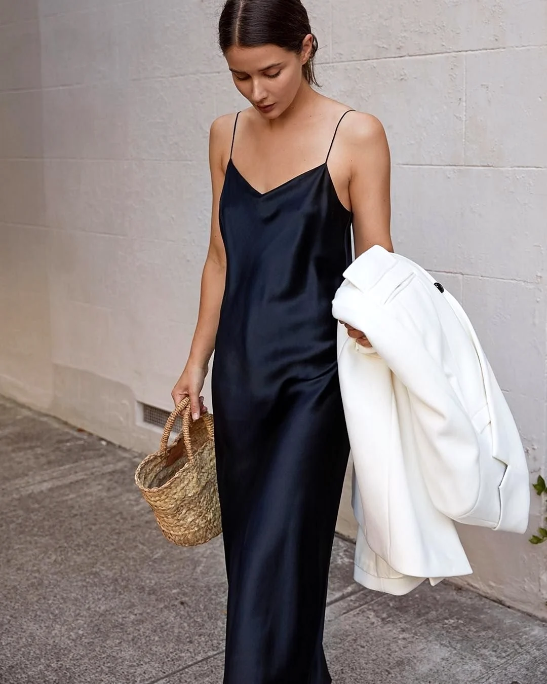 Платье сорочка в бельевом стиле 2021