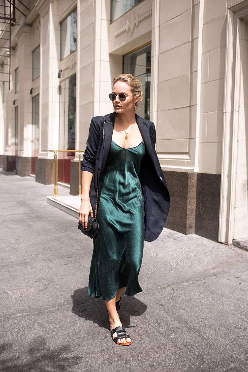 Платье комбинация стрит стайл 2020