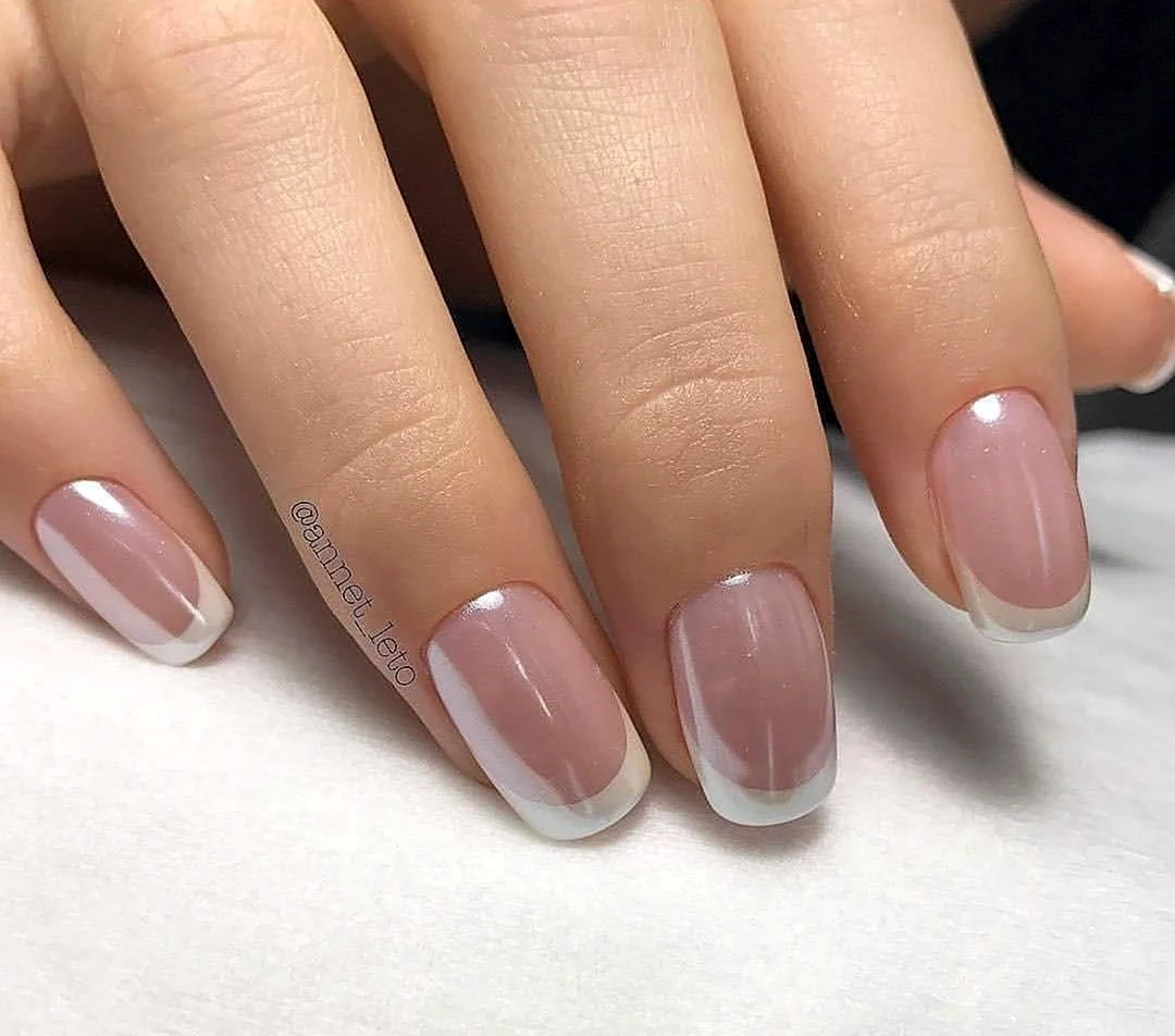 Жемчужная втирка френч