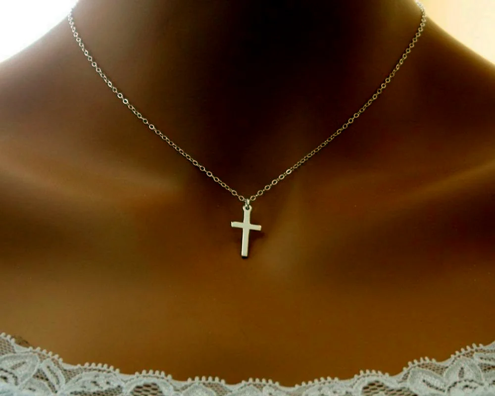 Цепочка с крестиком