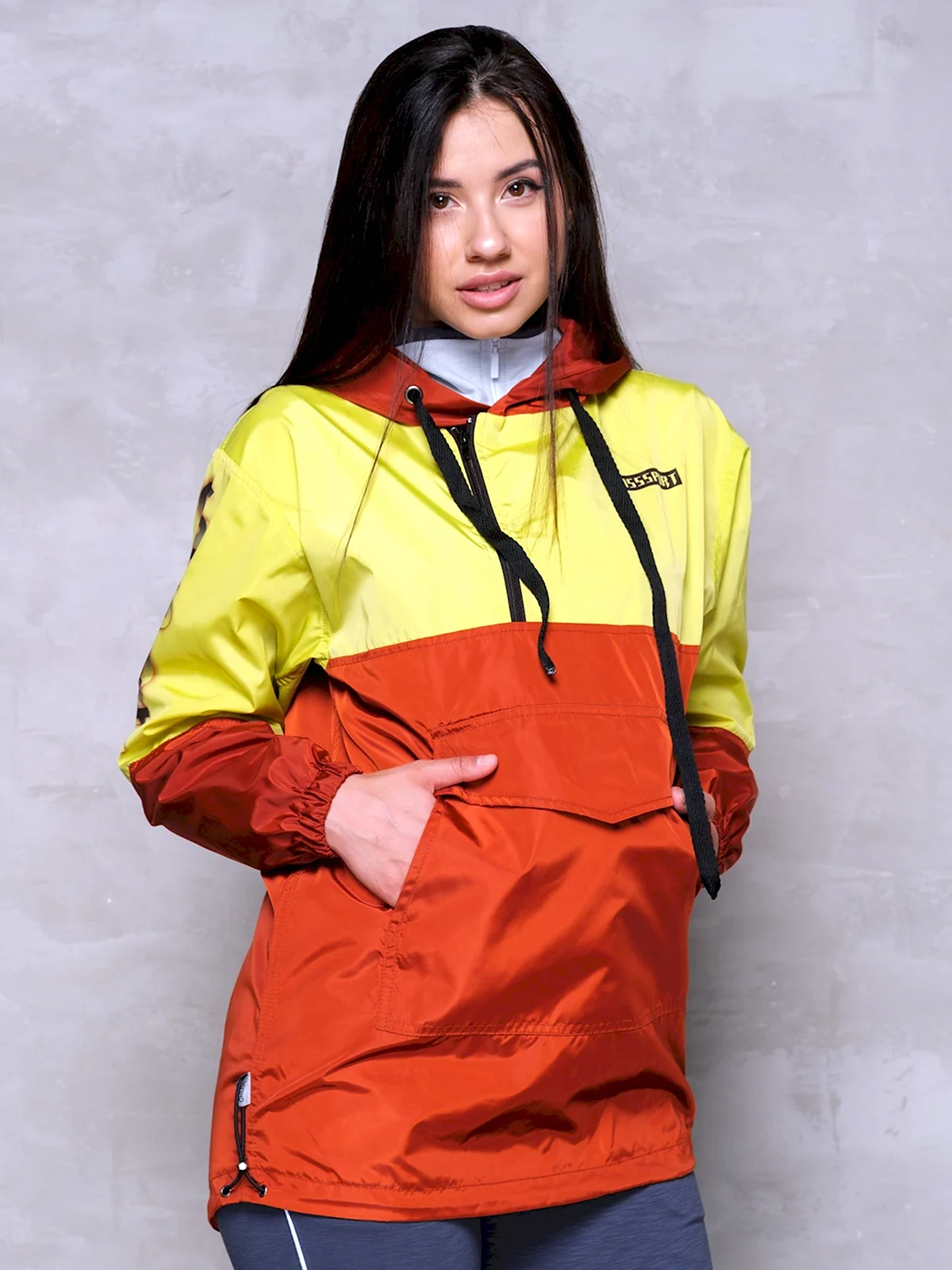 Желтый анорак Iguana