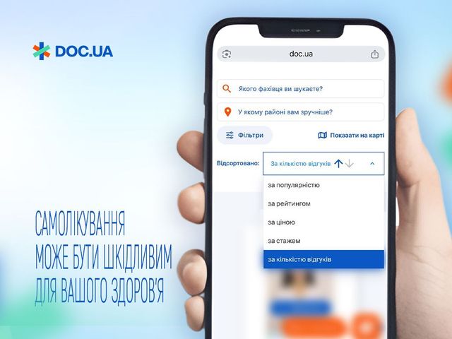 ТОП-5 дерматологів Києва за кількістю відгуків на DOC.UA