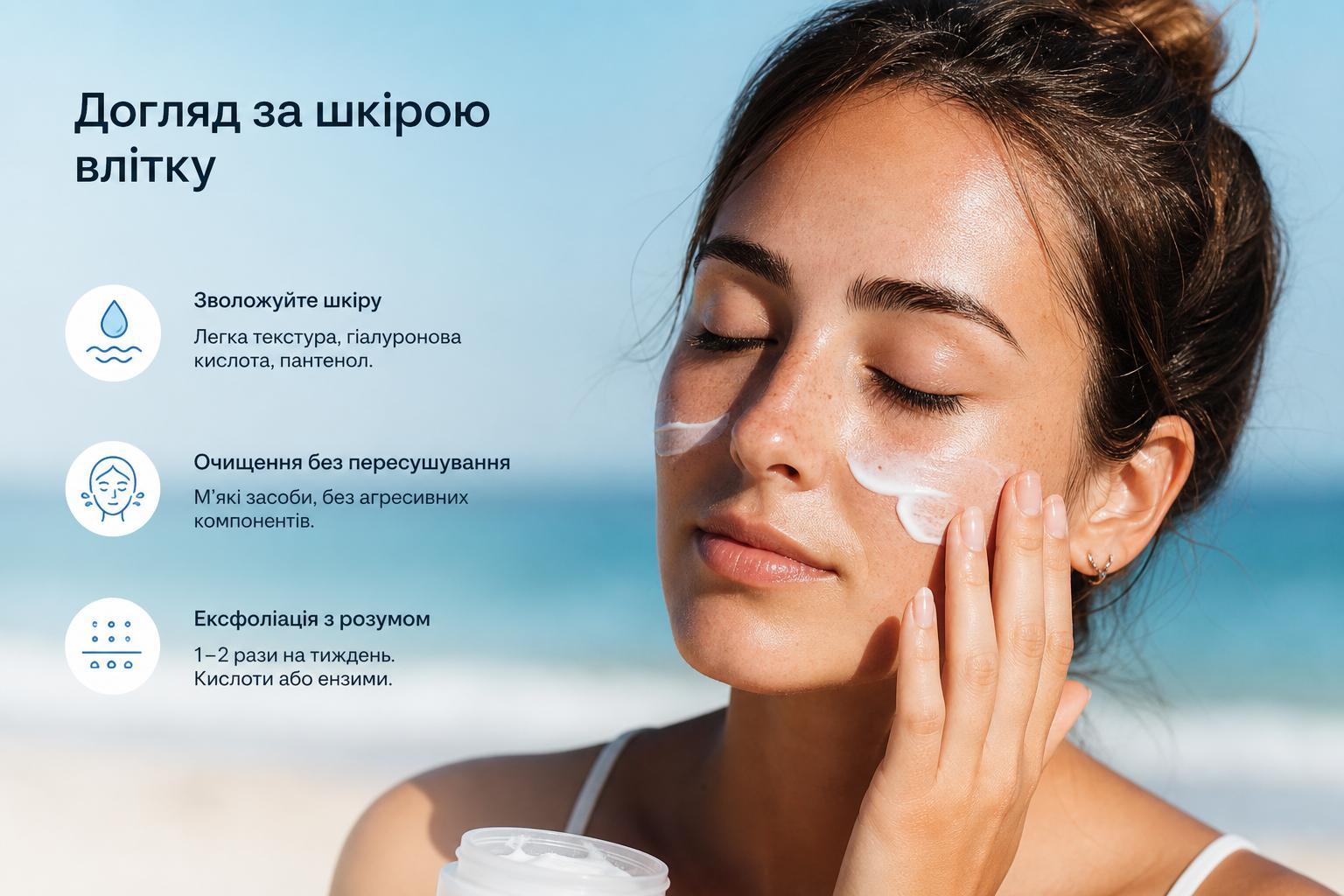 Чому лущиться шкіра обличчя влітку і як правильно її зволожувати. Очищення і ексфоліація в спеку: як робити правильно Чому лущиться шкіра обличчя влітку і як правильно її зволожувати. Очищення і ексфоліація в спеку: як робити правильно