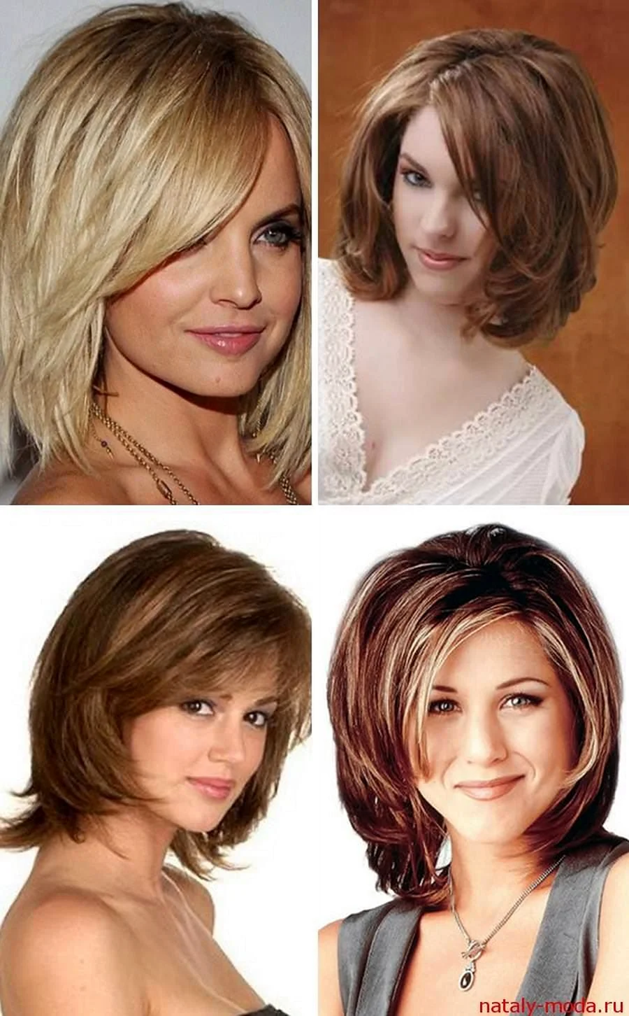 Стрижки Каскад полудлинные