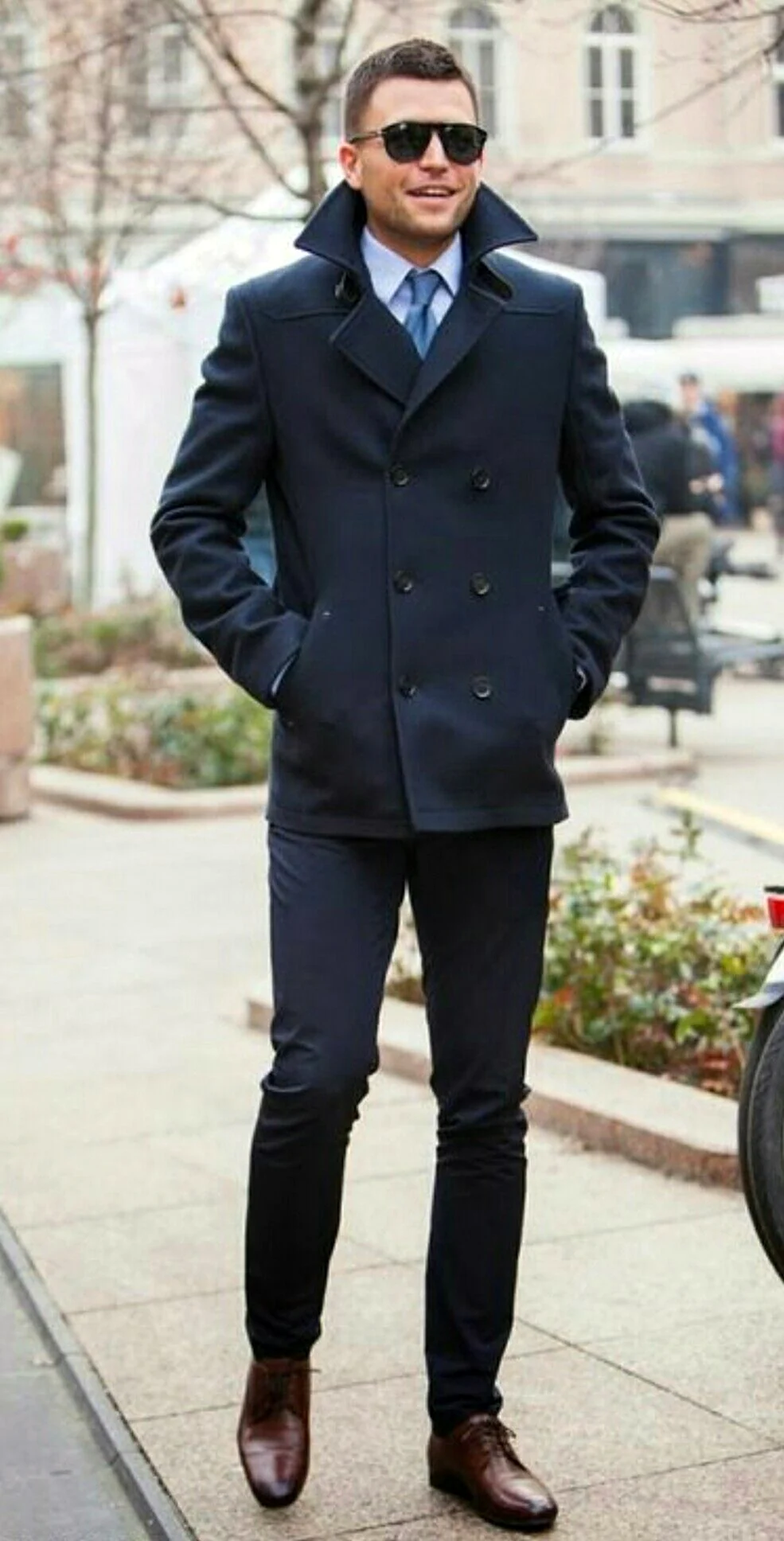 Бушлат мужской стиль