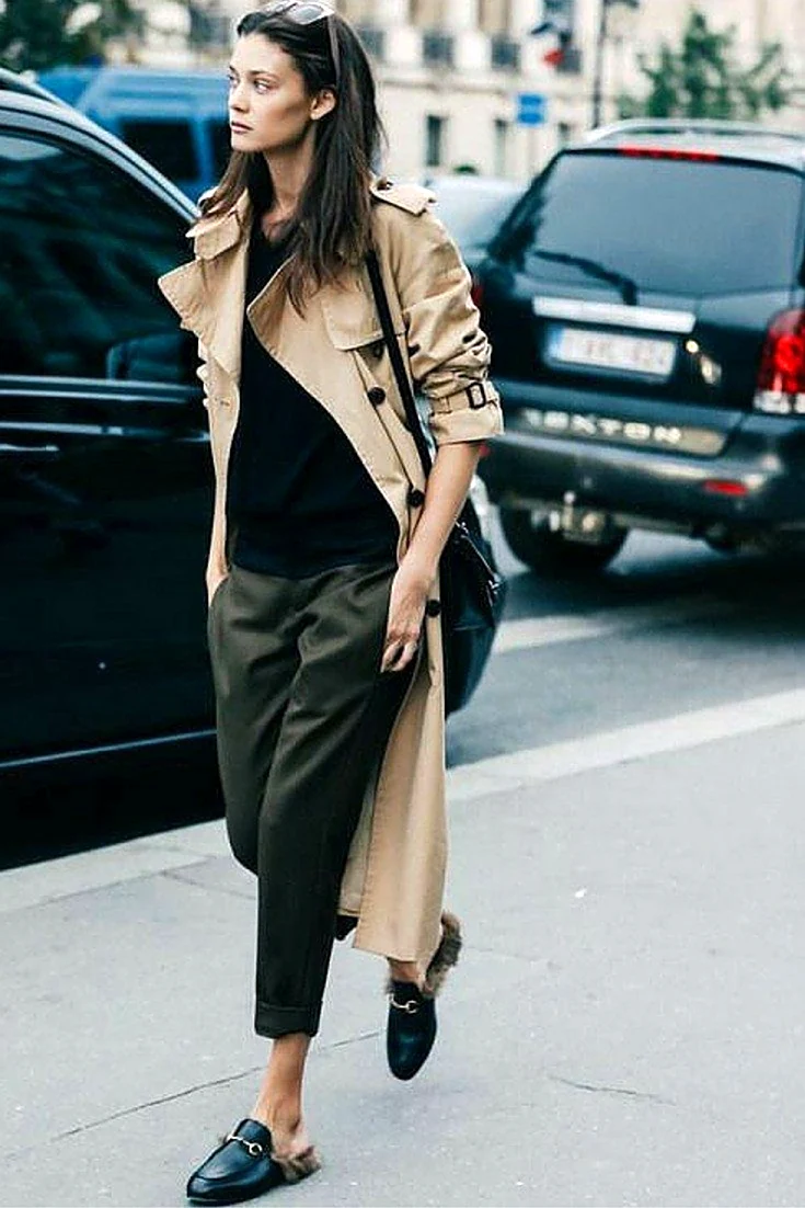 Тренч Street Style