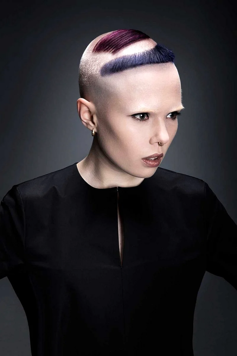 Креативные стрижки женские