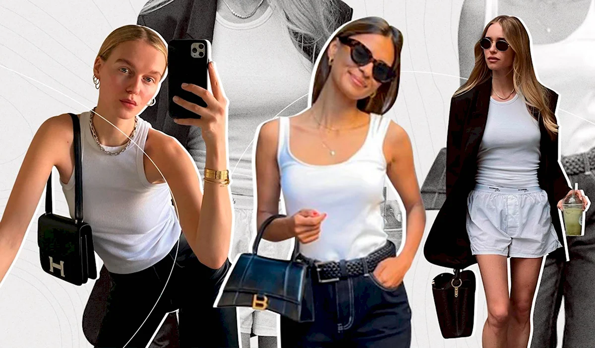 Майки-алкоголички вновь вернулись в моду в 2022 году